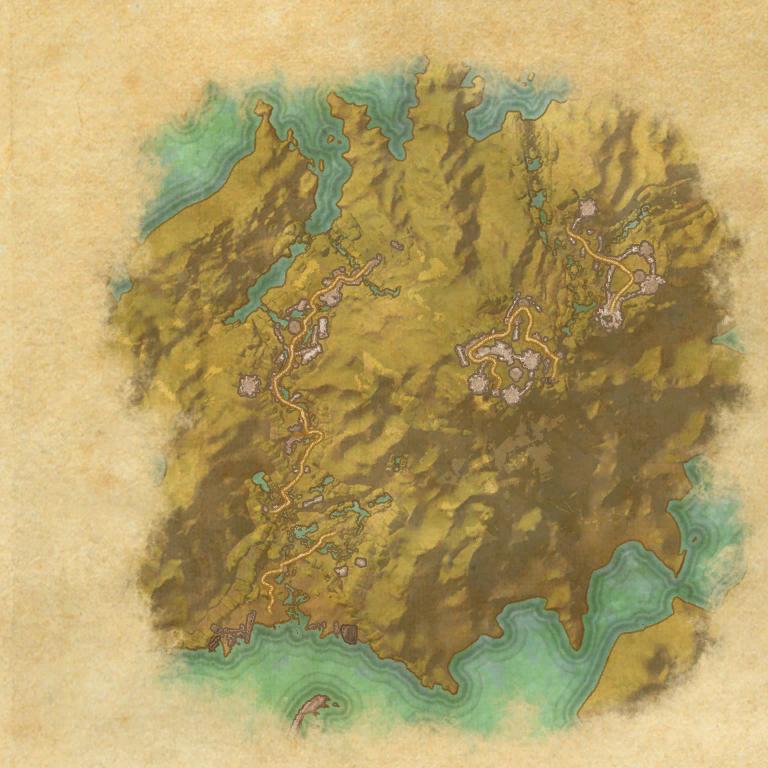 A map of Tempest Island