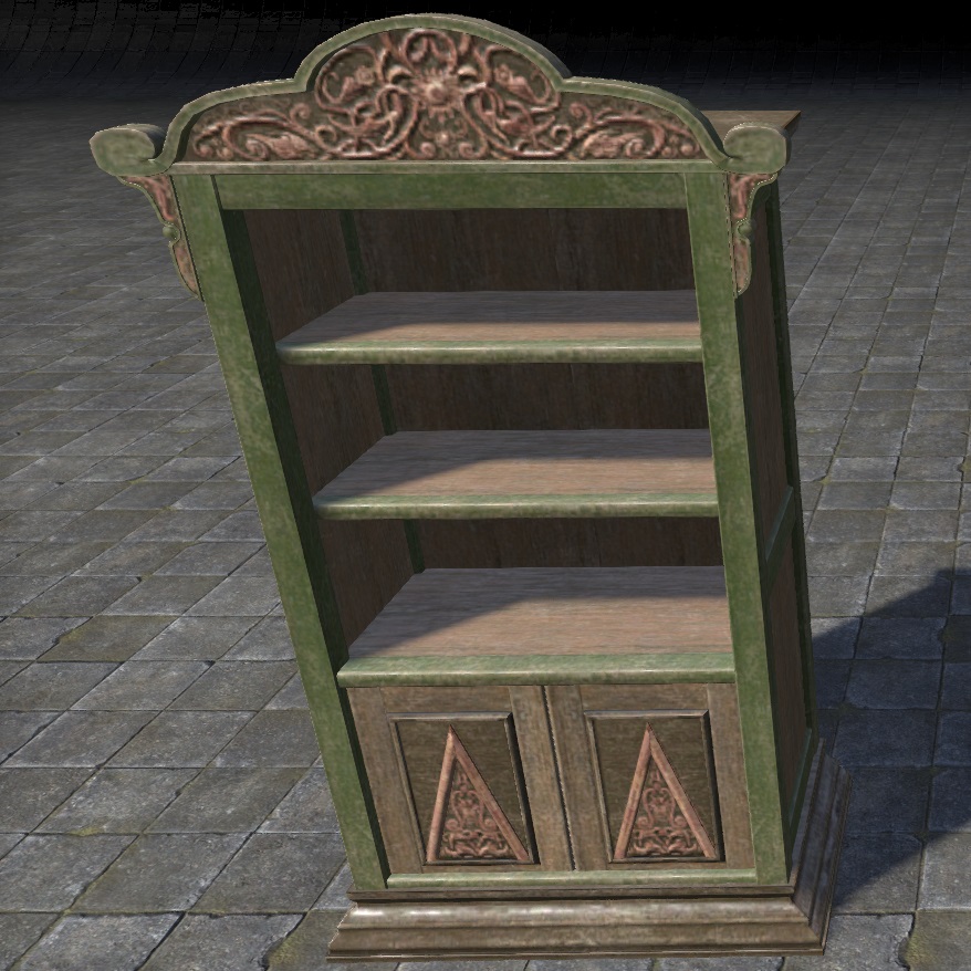 Online Elsweyr Bookshelf Elegant Wooden The Unofficial Elder Scrolls