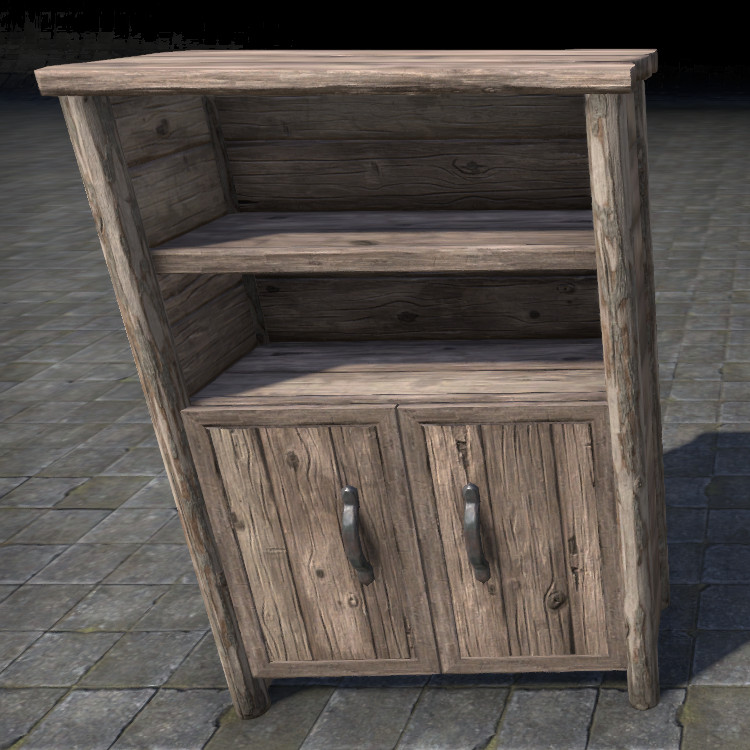 Online Solitude Bookcase Rustic Cabinet The Unofficial Elder Scrolls