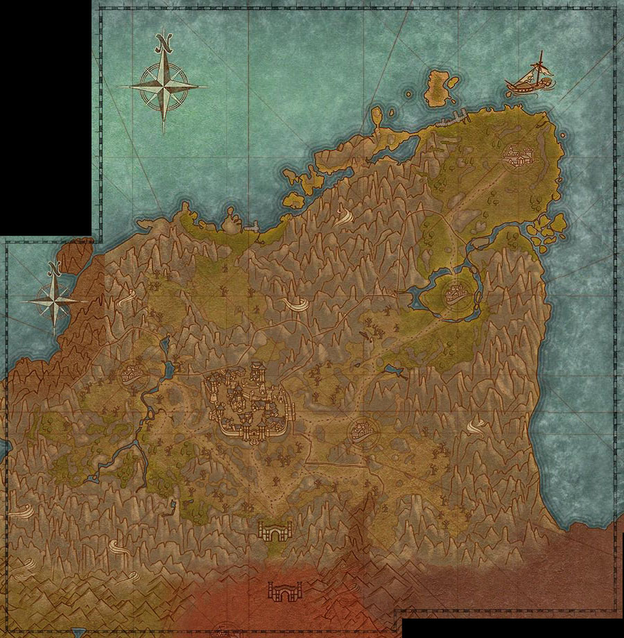 Hidden Island In Northwest Rivenspire Possible Future Dungeon Or House