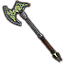 ""One-handed axe of the Troll King style""