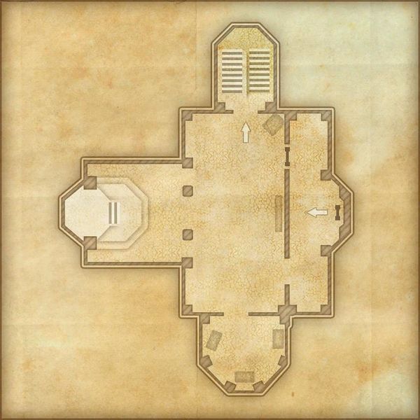A map of the Keep