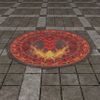 ON-furnishing-Fire Drake Rug, Round.jpg