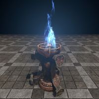 ON-furnishing-Daedric Brazier, Flaming 02.jpg