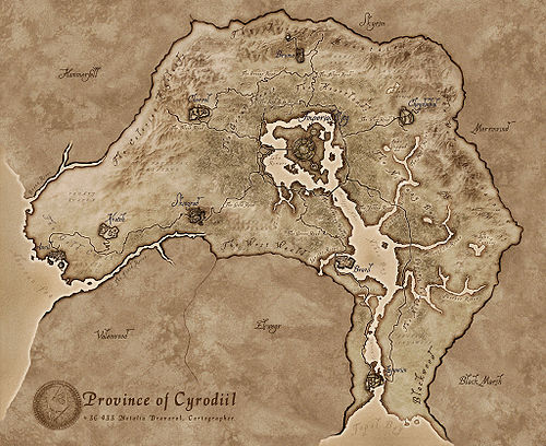 Oblivion:Maps - The Unofficial Elder Scrolls Pages (UESP)