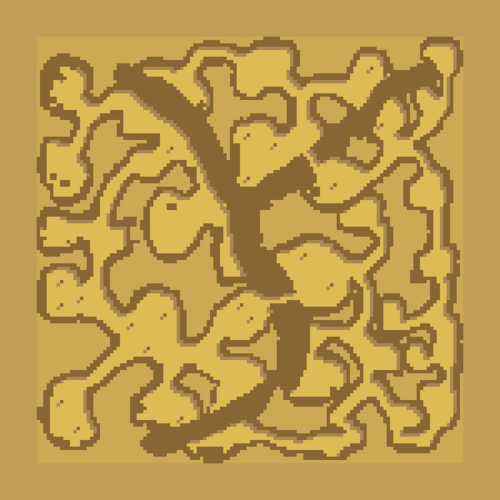 Earthtear Caverns Map