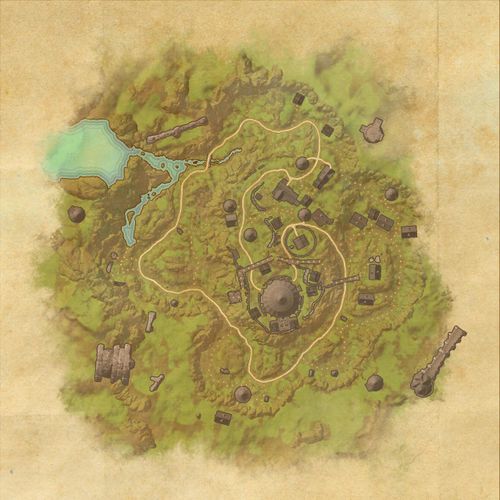 A map of the Vale of Revelry