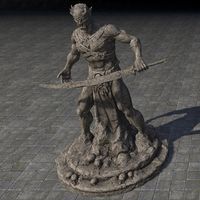 Online Statue Of Malacath Orc Father The Unofficial Elder Scrolls