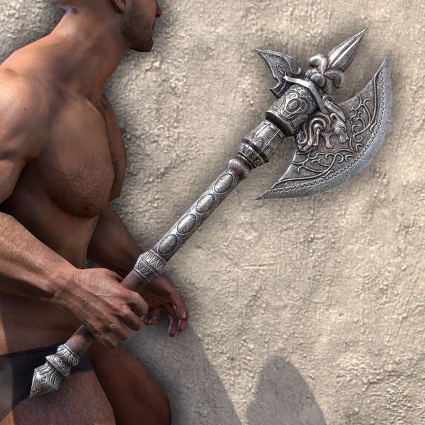 File:ON-item-weapon-Daggerfall Covenant Axe.jpg
