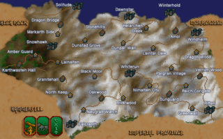 The location of Lainalten in Skyrim