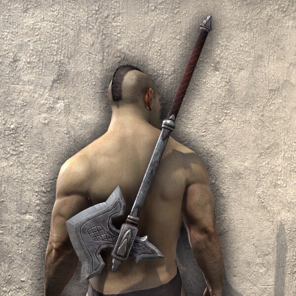 File:ON-item-weapon-Orc Battle Axe 4.jpg