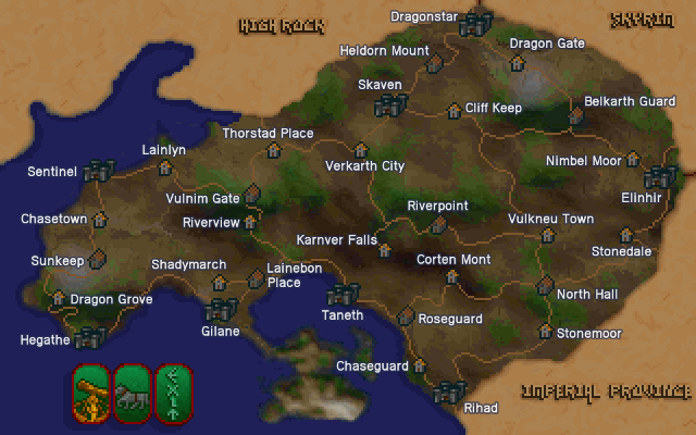 Map of Hammerfell