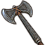 ON-icon-weapon-Orichalc Battle Axe-Wood Elf.png