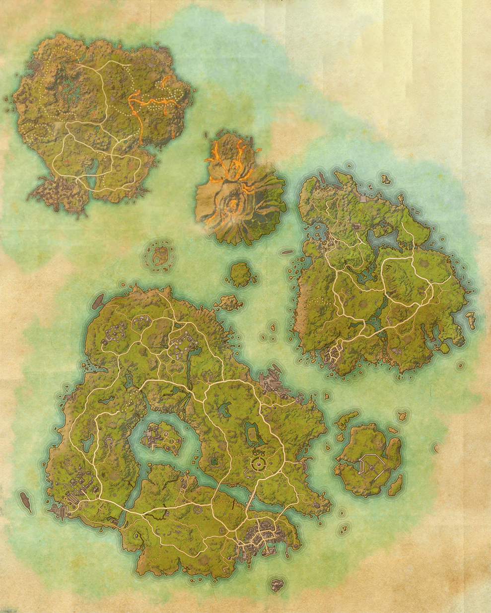 Galen and Y'ffelon Map - The Elder Scrolls Online (ESO)