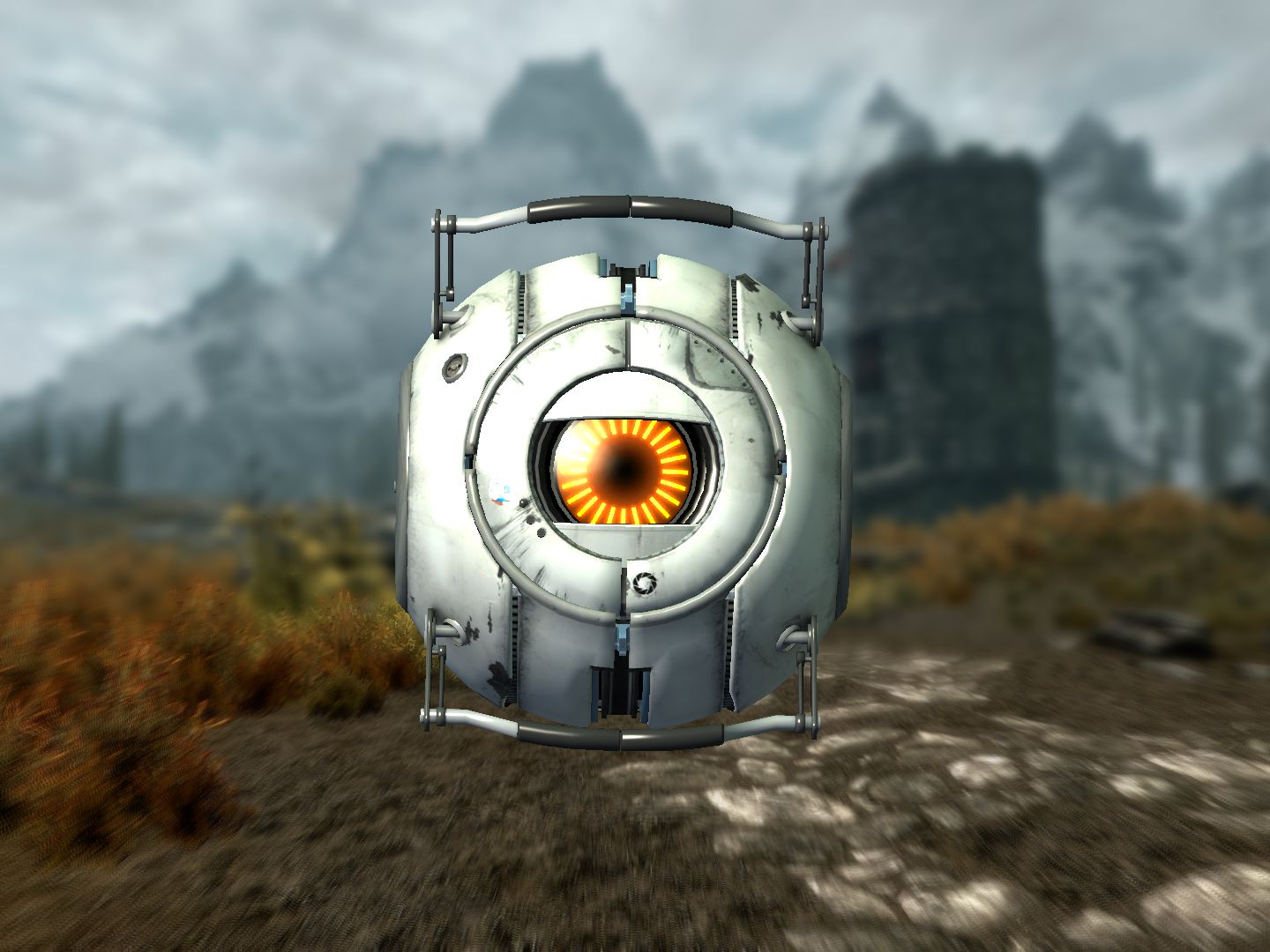 Portal 2 space core для скайрима фото 5