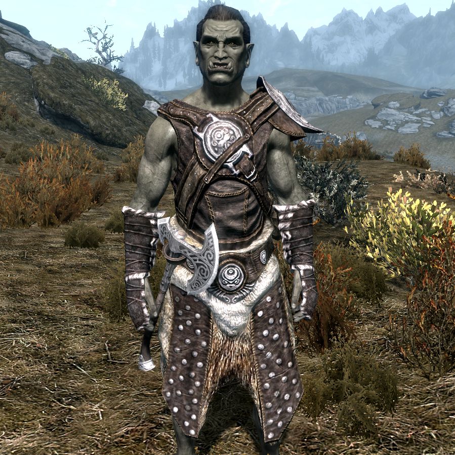 Skyrim old orc