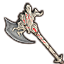 ""One-handed axe of the Infernal Guardian style""