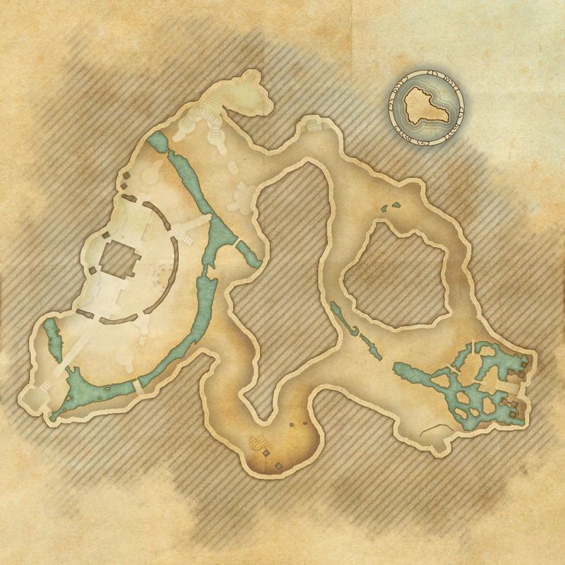 A map of Arkthzand Cavern