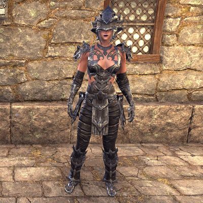 Online Dark Seducer Appearance The Unofficial Elder Scrolls Pages   400px ON Costume Dark Seducer (female) 