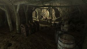 Skyrim Bilegulch Mine The Unofficial Elder Scrolls Pages UESP   300px SR Interior Bilegulch Mine 