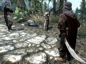 Skyrim:Redguard Woman - The Unofficial Elder Scrolls Pages (UESP)