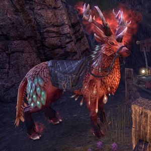 Online:Crimson Indrik (creature) - The Unofficial Elder Scrolls Pages ...