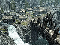 Dragon Bridge Skyrim Map Skyrim:dragon Bridge - The Unofficial Elder Scrolls Pages (Uesp)