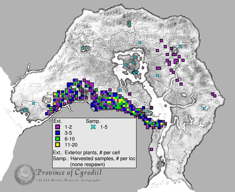 Oblivion Nightshade The Unofficial Elder Scrolls Pages UESP   750px OB Map Nightshade 