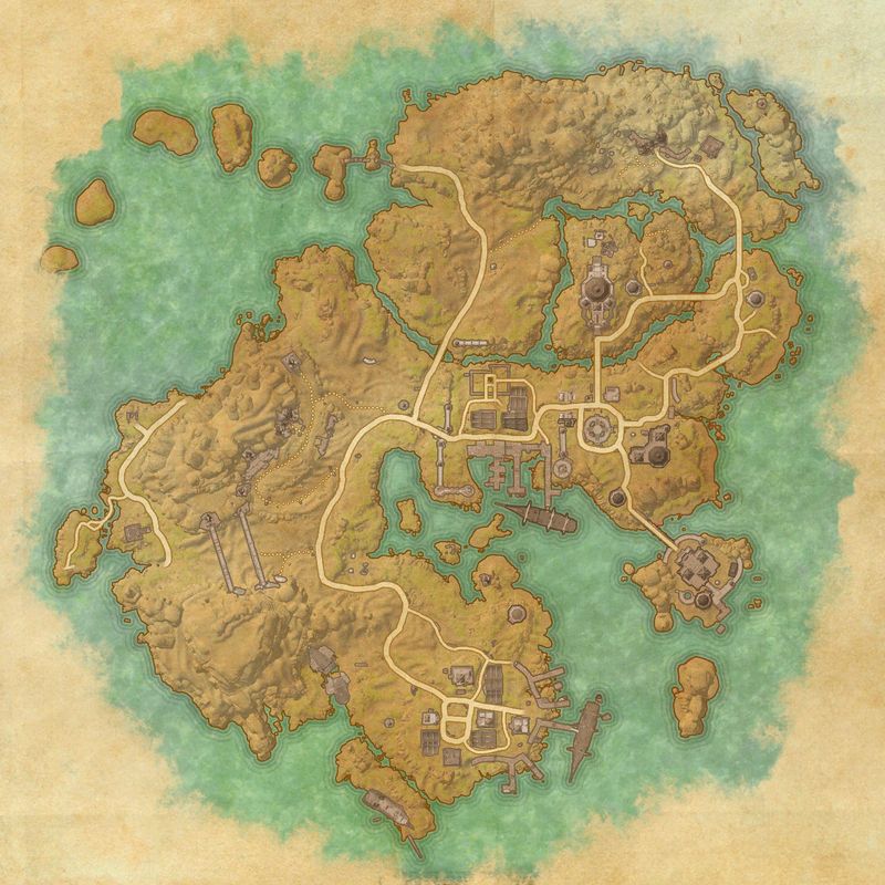 A map of Stros M'Kai