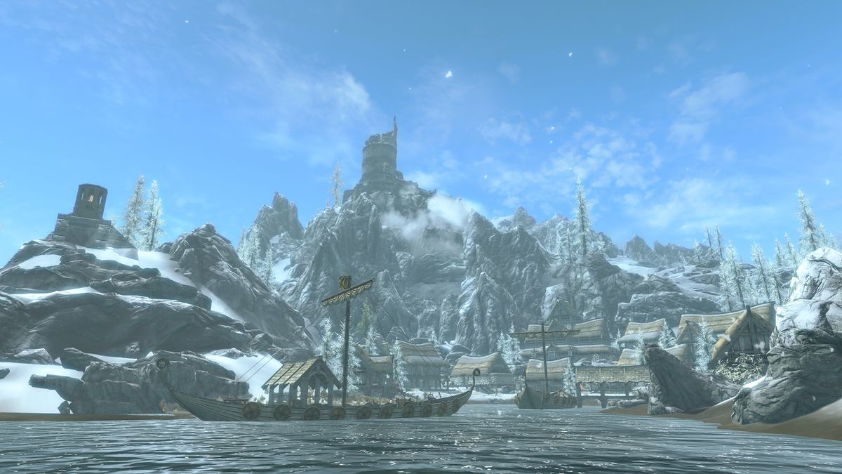 skyrim dawnstar fast travel