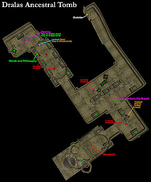 Morrowind:Dralas Ancestral Tomb - The Unofficial Elder Scrolls Pages (UESP)