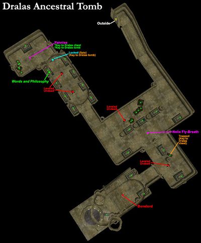 Morrowind:Dralas Ancestral Tomb - The Unofficial Elder Scrolls Pages (UESP)