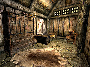 Skyrim Nightgate Inn The Unofficial Elder Scrolls Pages UESP   300px SR Interior Nightgate Inn 02 