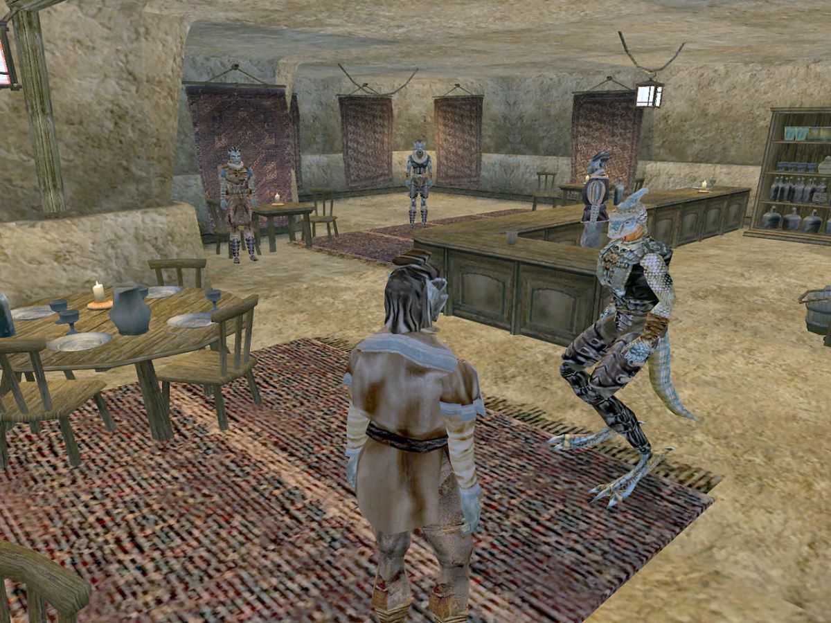 computer love — vounoura: NPCs in Morrowind before u bribe them