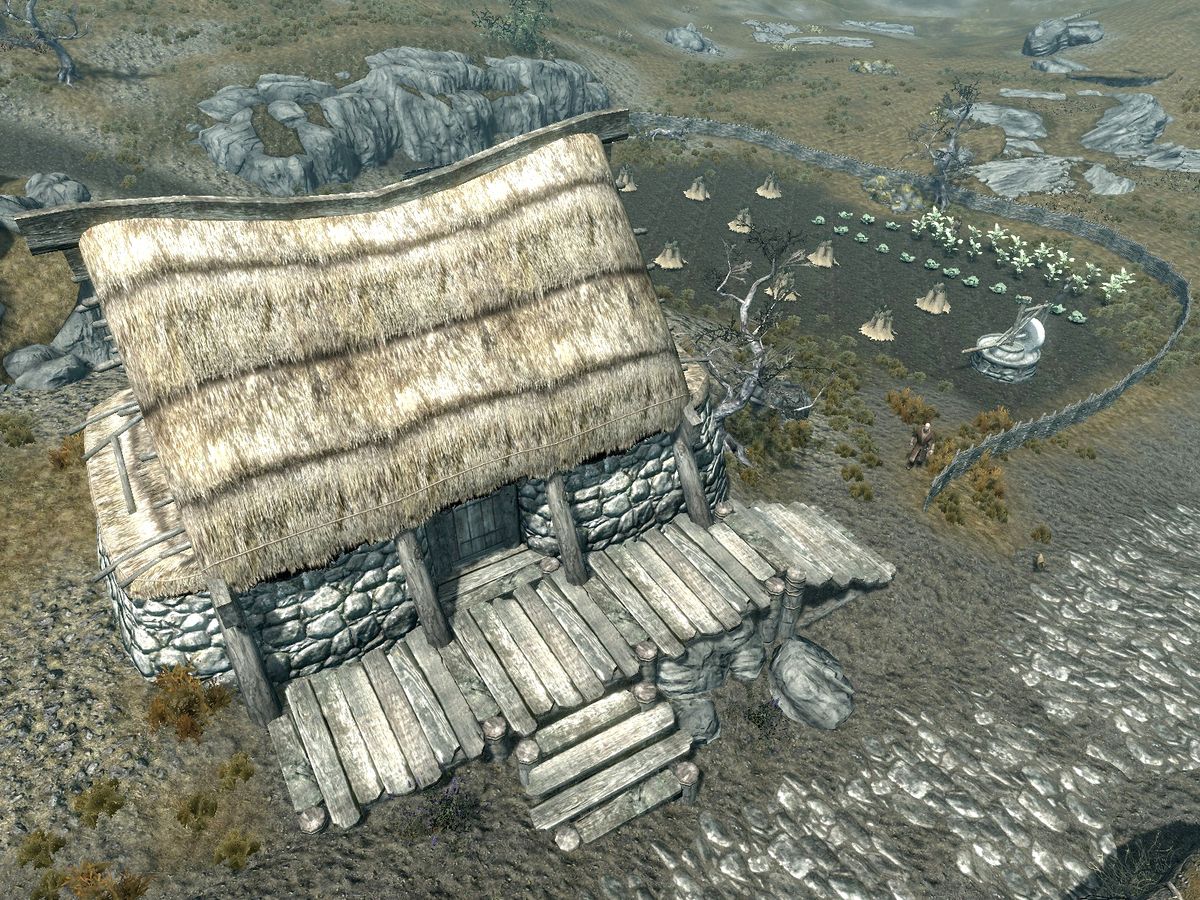 Skyrim Cowflop Farmhouse The Unofficial Elder Scrolls Pages UESP   1200px SR Place Cowflop Farmhouse 