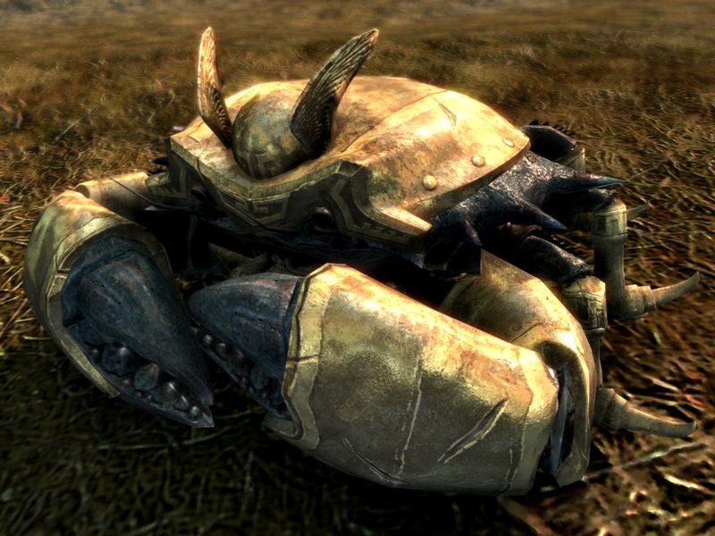 How to Get the Dwarven Armored Mudcrab in Skyrim