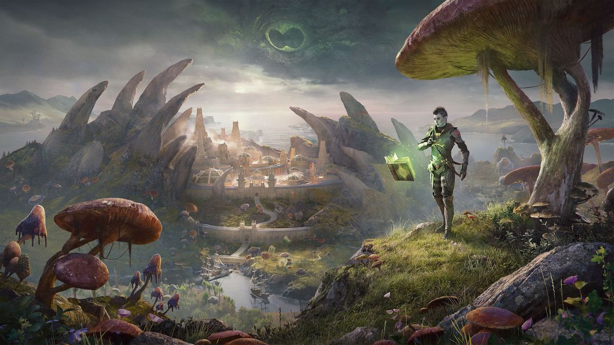 Merchandise:The Elder Scrolls Online Necrom Lithograph