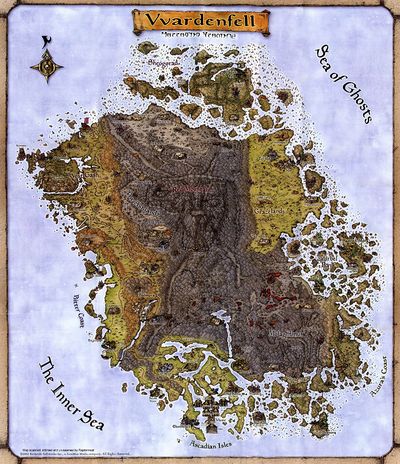 Map Of Morrowind With All Locations Morrowind:maps - The Unofficial Elder Scrolls Pages (Uesp)