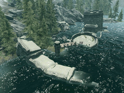 Skyrim from the deep прохождение