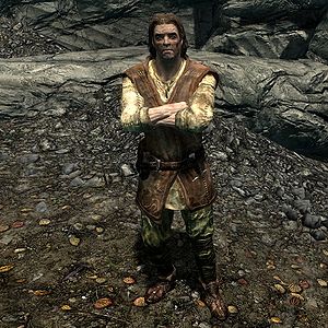 Skyrim Farmer NPC The Unofficial Elder Scrolls Pages UESP   300px SR Npc Farmer 03 