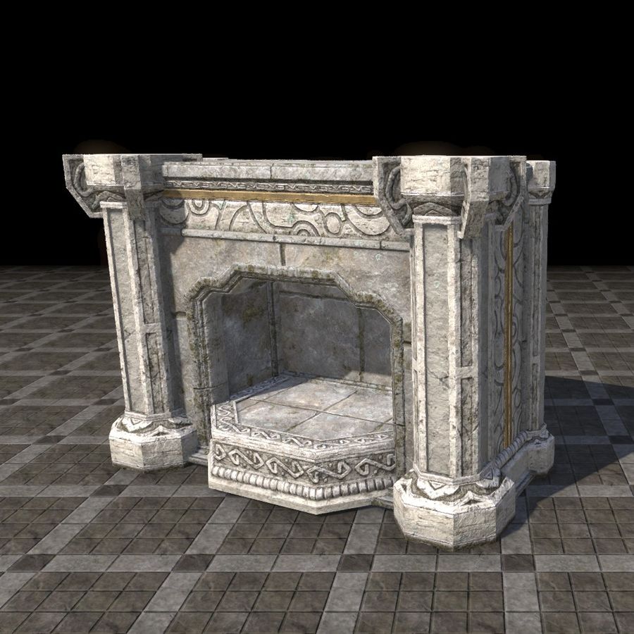 File:ON-furnishing-Markarth Fireplace, Stone.jpg - The Unofficial Elder ...