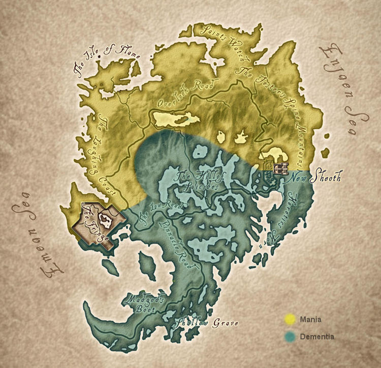 Shiveringregions The Unofficial Elder Scrolls Pages Uesp