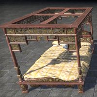 ON-furnishing-Elsweyr Bed, Yellow Four-Poster.jpg