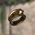 Brass Pearl Ring