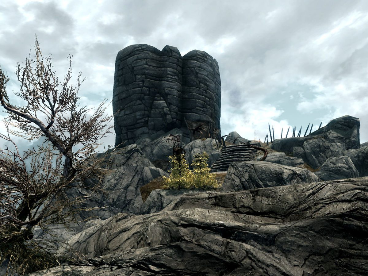 Skyrim Bleakwind Bluff The Unofficial Elder Scrolls Pages UESP   1200px SR Place Bleakwind Bluff 