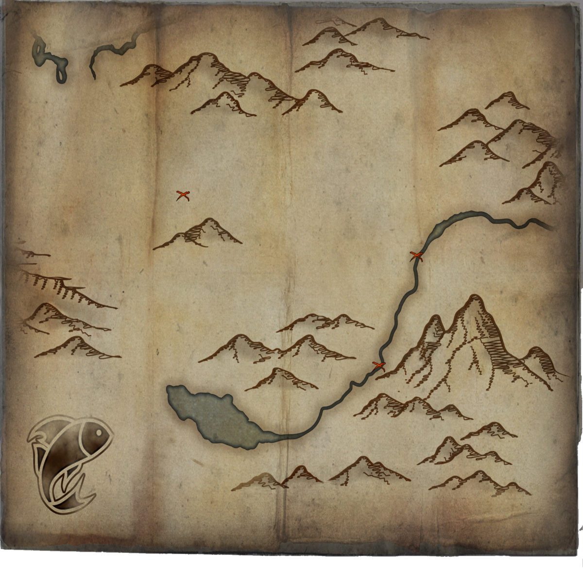 Skyrim:Fishing Map - Whiterun - The Unofficial Elder Scrolls Pages (UESP)