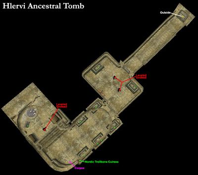 Morrowind:Hlervi Ancestral Tomb - The Unofficial Elder Scrolls Pages (UESP)