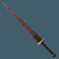 bloody skull sword