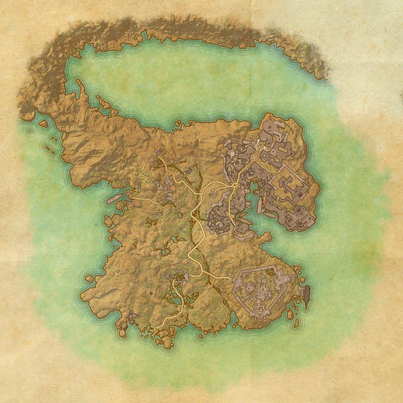 A map of Hew's Bane