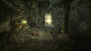 Skyrim:Honeystrand Cave - The Unofficial Elder Scrolls Pages (UESP)